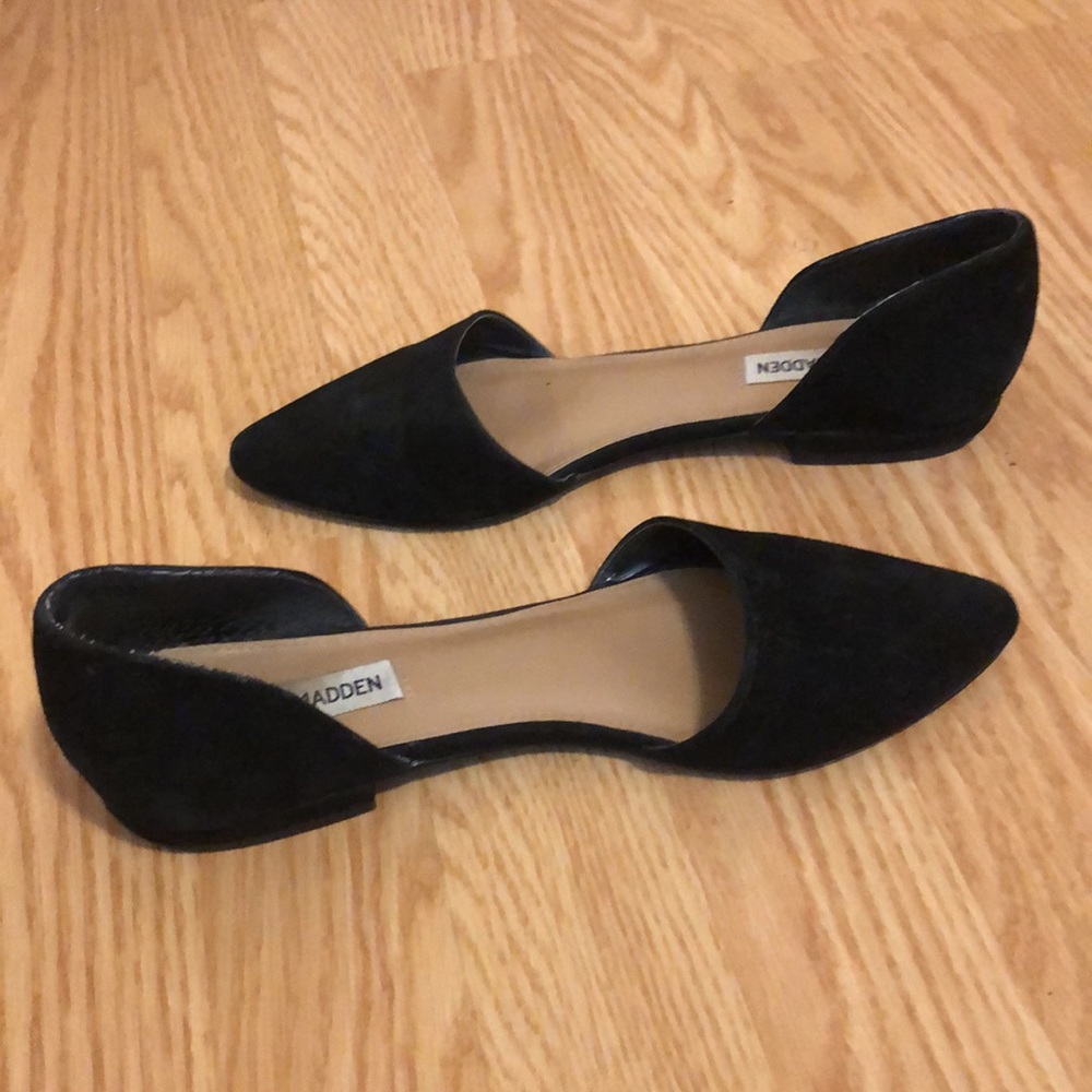 Steve Madden Suede D’Orsay Flats - Picture 4 of 10